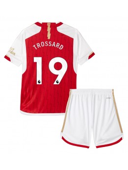 Billige Arsenal Leandro Trossard #19 Hjemmedraktsett Barn 2023-24 Kortermet (+ Korte bukser)